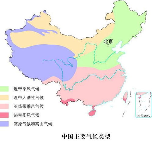 中国有几大气候带
