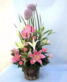 品湘插花会 春风呢喃,花束温婉,你可能不知道自己美的多么悠然