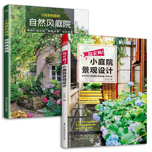 超实用小庭院景观设计 小而美的庭院 自然风庭院 套装2册 庭院设计技巧经典案例 露台公园花园花卉设计赏析详解 家居园艺园林书 王立方, 天野麻理绘 著,李莹萌