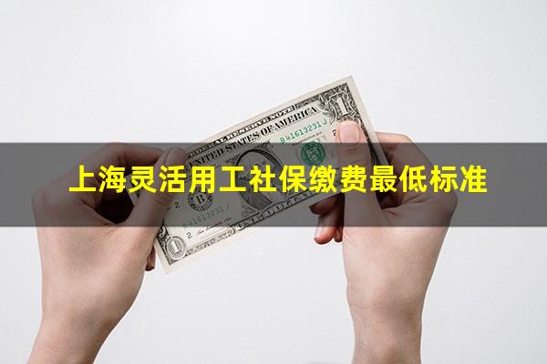 上海灵活用工社保缴费最低标准