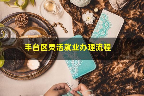 丰台区灵活就业办理流程