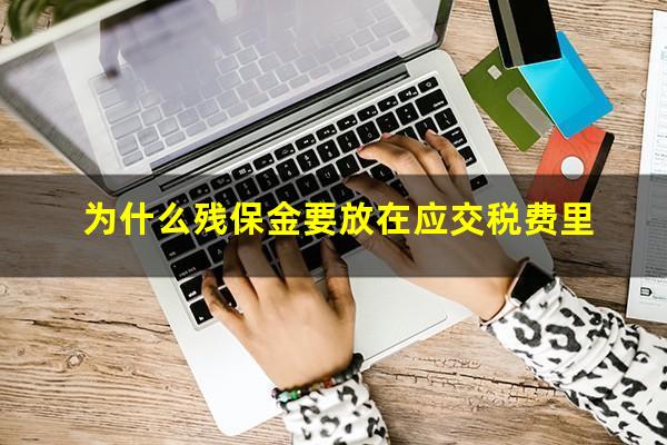 为什么残保金要放在应交税费里