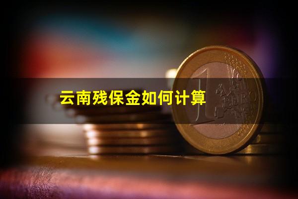 云南残保金如何计算