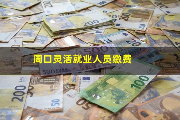 周口灵活就业人员缴费