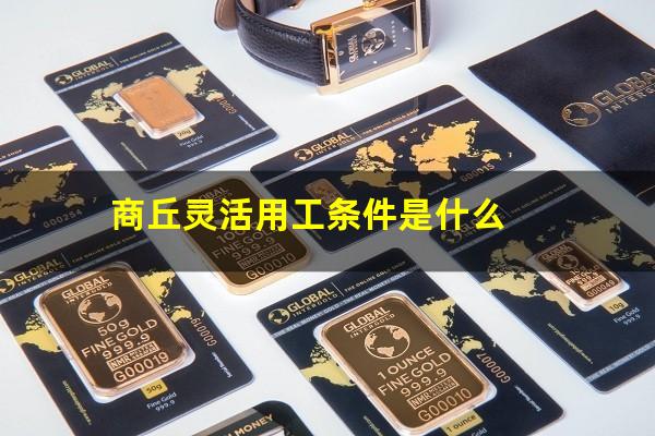 商丘灵活用工条件是什么