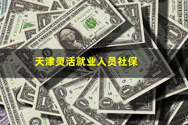 天津灵活就业人员社保