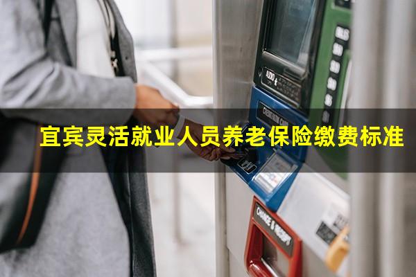 宜宾灵活就业人员养老保险缴费标准