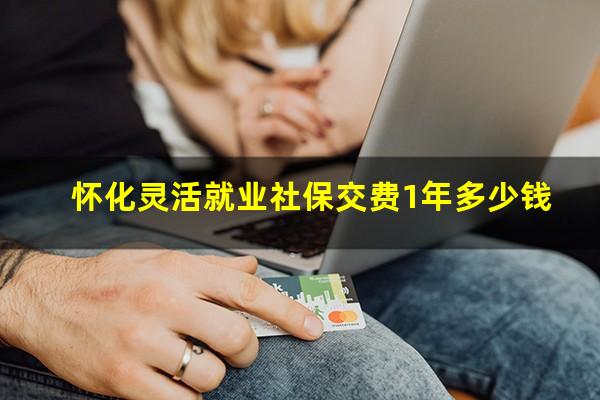 怀化灵活就业社保交费1年多少钱