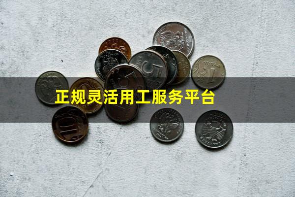 正规灵活用工服务平台