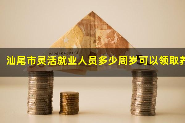 汕尾市灵活就业人员多少周岁可以领取养老金