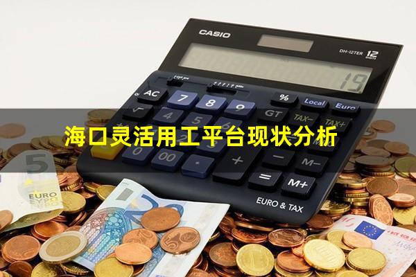 海口灵活用工平台现状分析