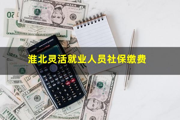 淮北灵活就业人员社保缴费