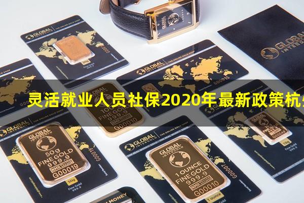 灵活就业人员社保2020年最新政策杭州