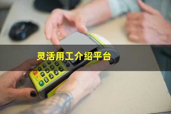 灵活用工介绍平台