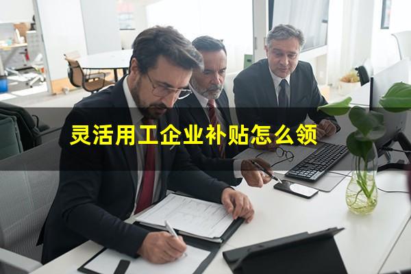 灵活用工企业补贴怎么领