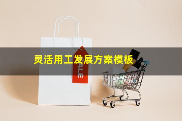 灵活用工发展方案模板
