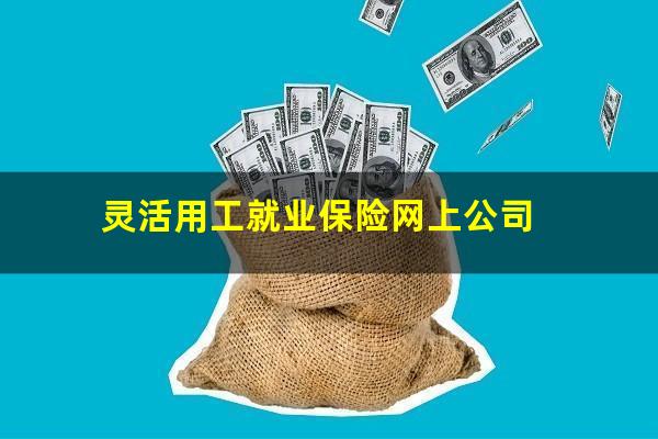 灵活用工就业保险网上公司