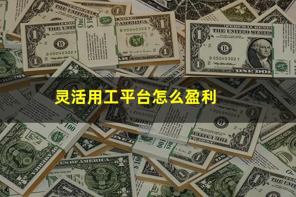 灵活用工平台怎么盈利