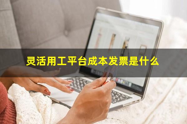 灵活用工平台成本发票是什么