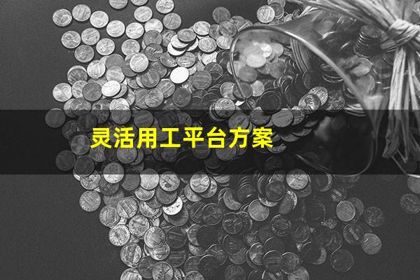 灵活用工平台方案