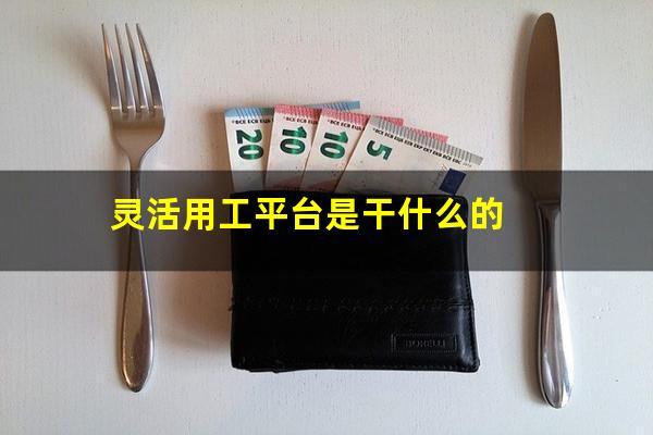 灵活用工平台是干什么的
