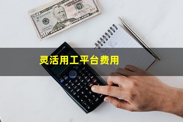 灵活用工平台费用