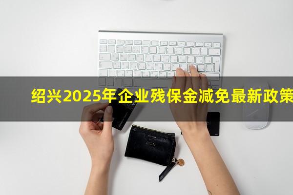 绍兴2025年企业残保金减免最新政策