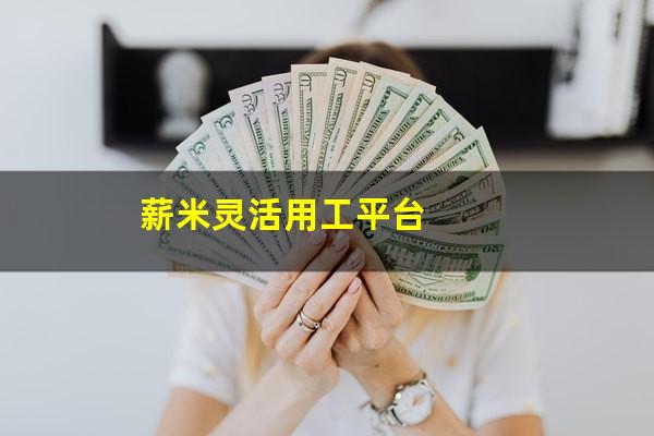 薪米灵活用工平台