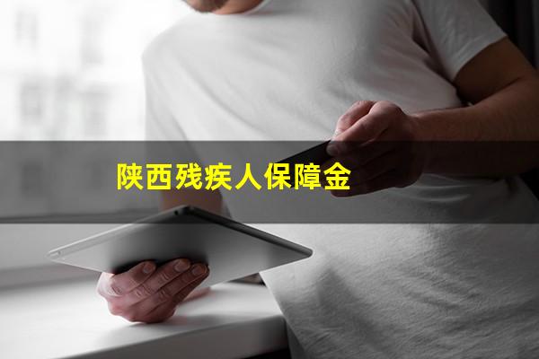 陕西残疾人保障金